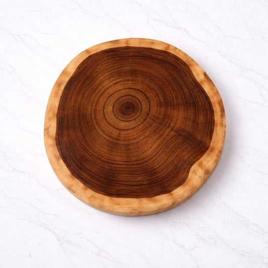 2 Set Natural wooden coaster